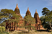 Bagan Myanmar. Payathonzu Temple. 